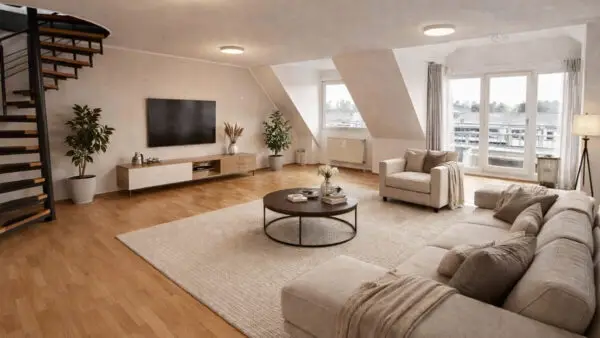 Visualisierung Wohnzimmer