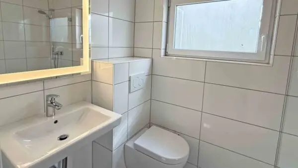 Duschbad im Souterrain