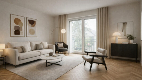 Visualisierung Wohnzimmer